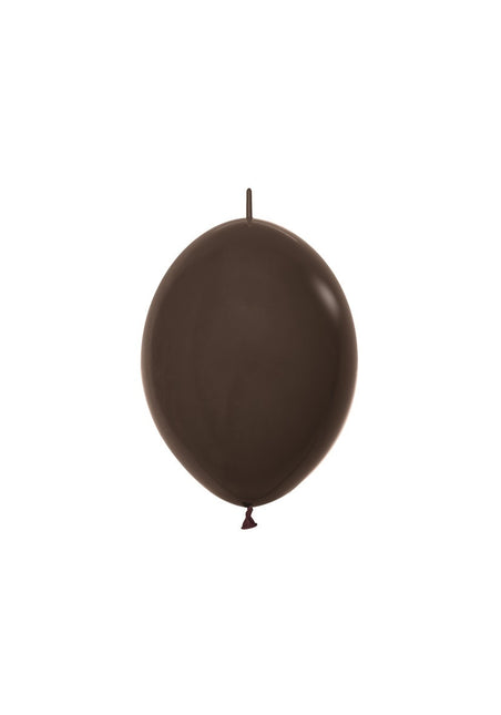 Ballons de baudruche Chocolat marron 15cm 50pcs