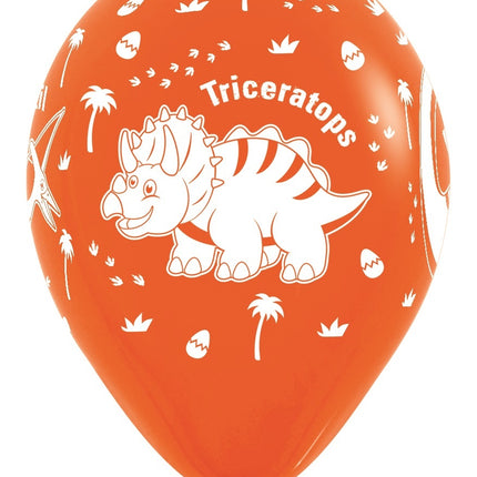 Ballons Dinosaures Mix 30cm 25pcs