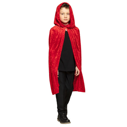 Cape d'Halloween rouge 1,15 m