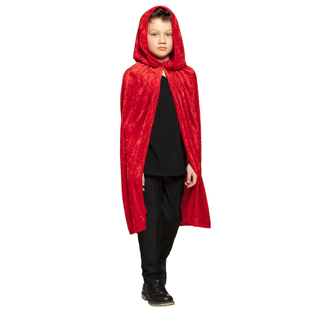 Cape d'Halloween rouge 1,15 m