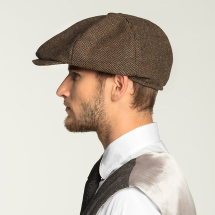 Casquette brune Peaky Blinders Birmingham