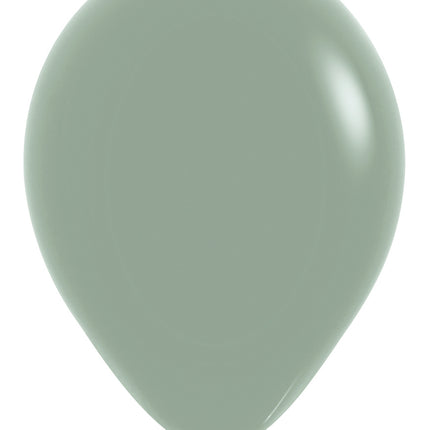 Ballons Pastel Crépuscule Laurier Vert 30cm 50pcs