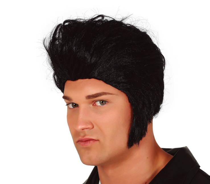 Homme perruque rock