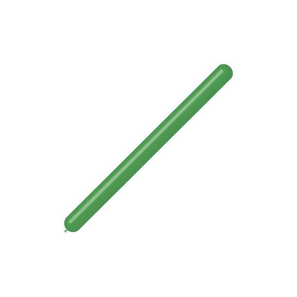 Ballons à modeler verts 7.5cm 150cm 100pcs