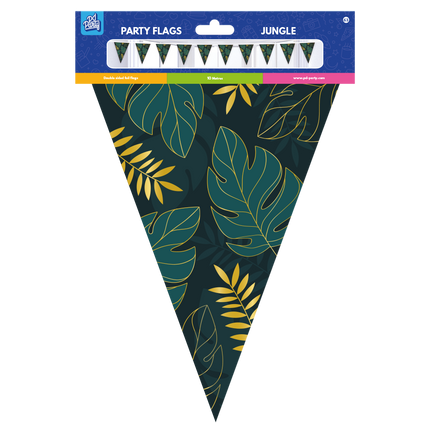 Guirlande de feuilles vertes 10m