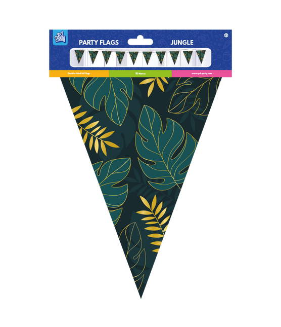 Guirlande de feuilles vertes 10m