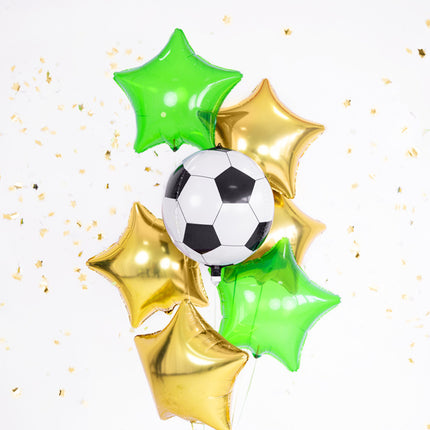 Ballon d'hélium Football vide 40cm