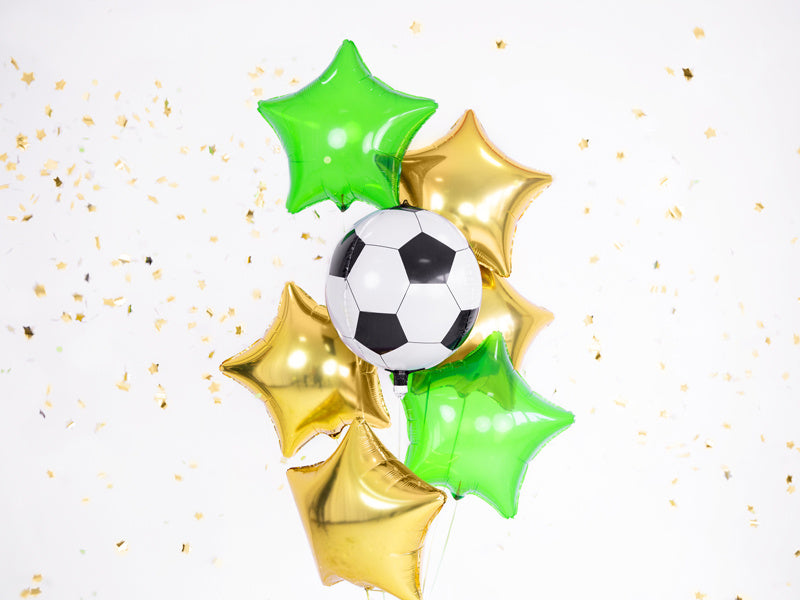Ballon d'hélium Football vide 40cm
