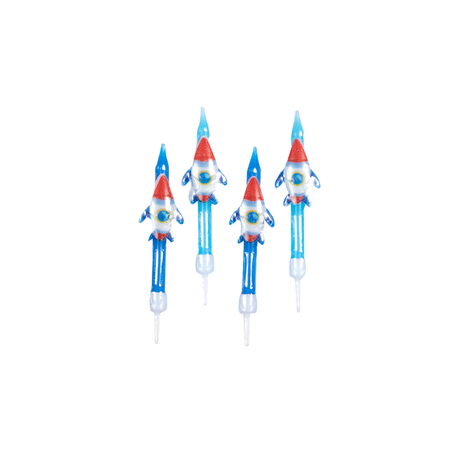 Bougies Rocket 5.9cm 4pcs