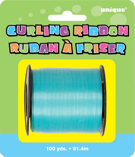 Ruban turquoise 91.4m