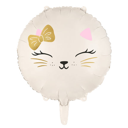Ballon à l'hélium chat vide 45cm