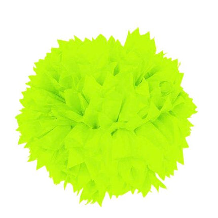 Pompon vert fluo 30cm