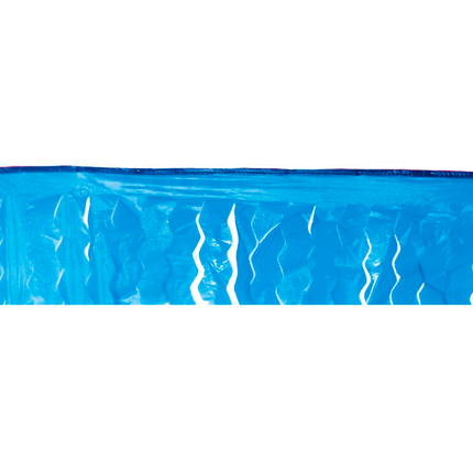 Guirlande de franges bleues 25m