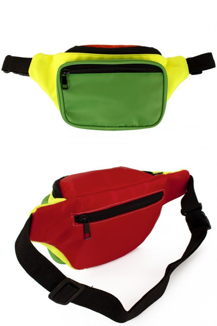 Sac à main Rouge/Jaune/Vert