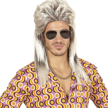 Perruque 80s Aso Longue Blonde