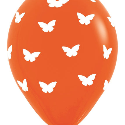 Ballons Butterflies Mix 30cm 25pcs