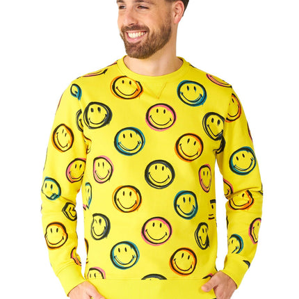 Pull Smiley Smudge Hommes <tc>OppoSuits</tc>