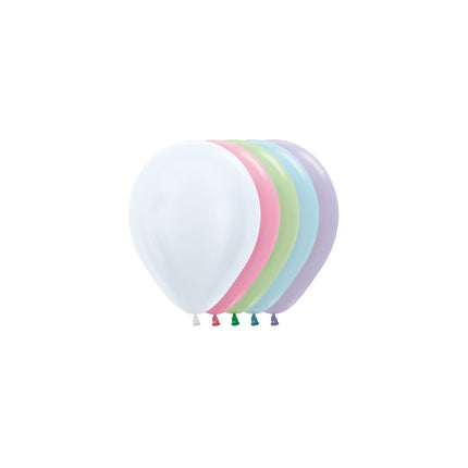 Ballons de baudruche Pearl Mix 12cm 50pcs