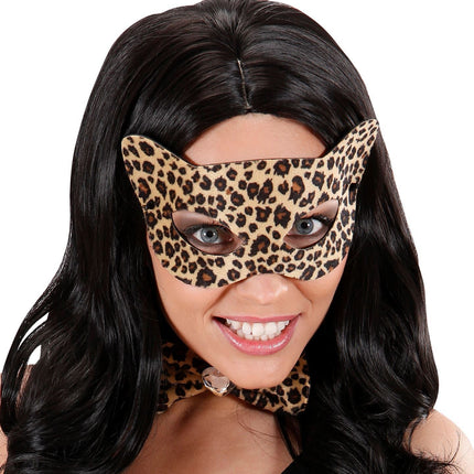 Masque pour les yeux en léopard