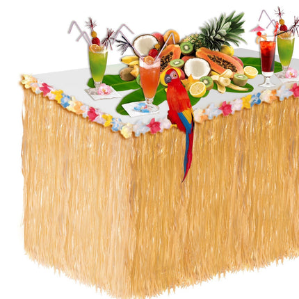 Jupe de table Hawaii Fleurs