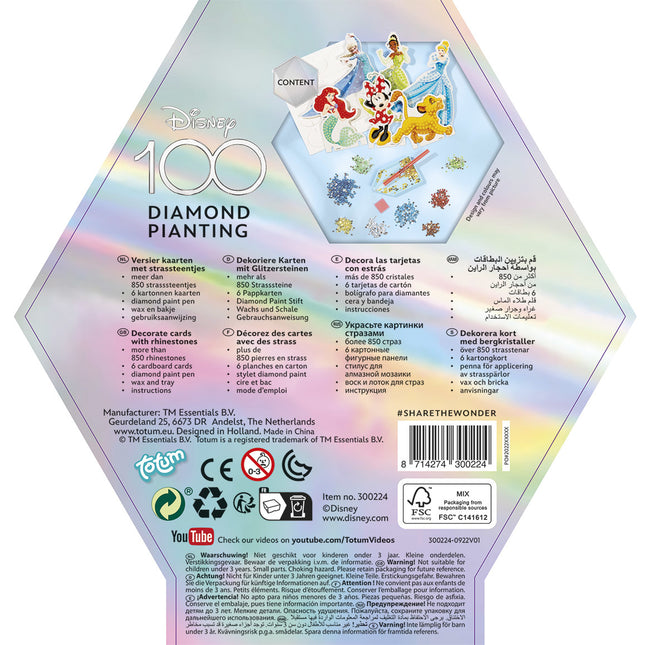 Peinture Disney 100 diamants