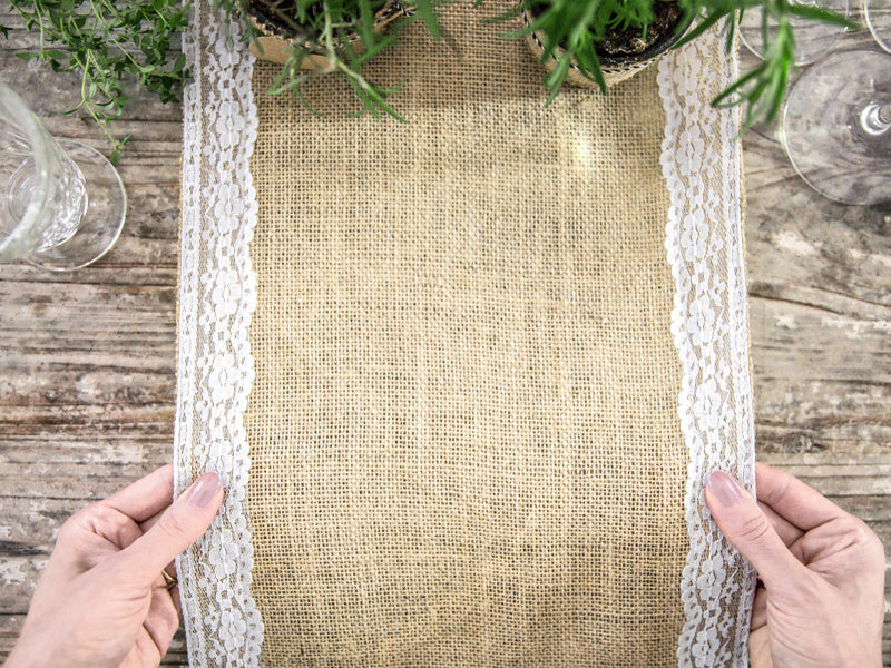 Chemin de table Jute 2.75m