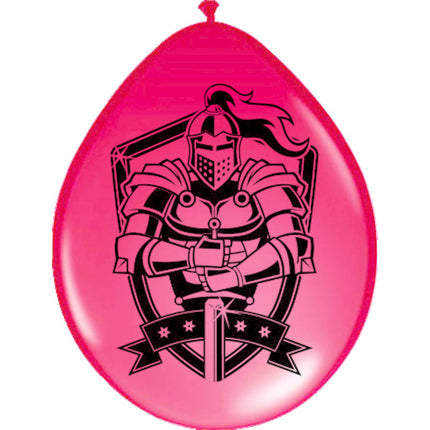 Ballon chevalier 8pcs 30cm