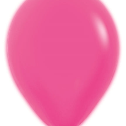 Ballons Néon Fuchsia 30cm 50pcs