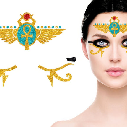 Autocollants pour le visage Égypte