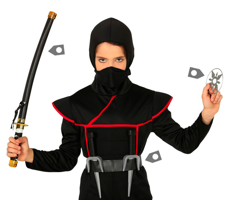 Ensemble Ninja noir 3 pièces