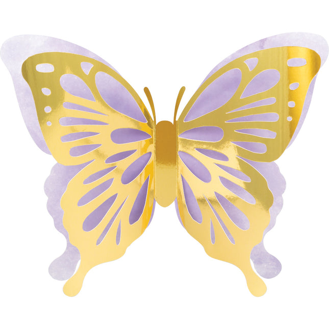 Décoration murale papillon 3pcs