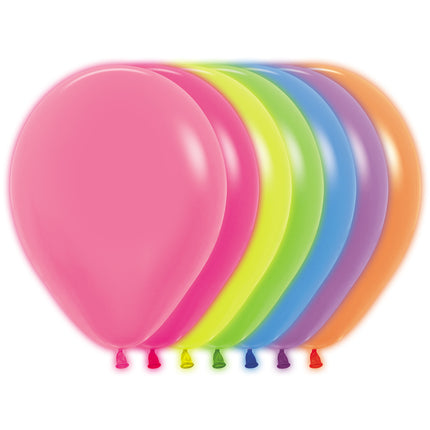 Ballons Neon Mix 23cm 50pcs