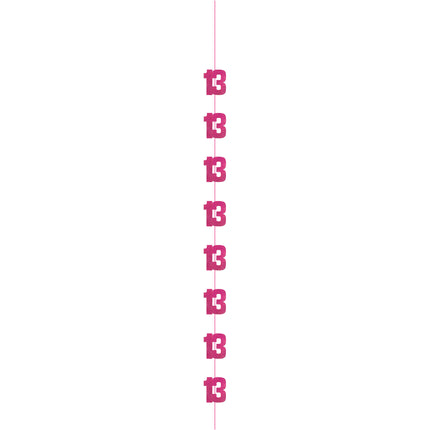 13 ans Décoration suspendue rose 1,52 m