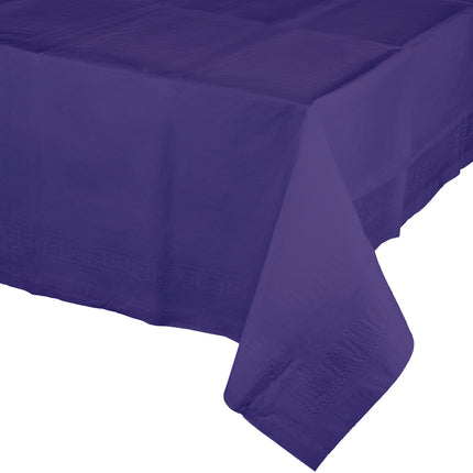 Nappe violette en plastique 2.74m