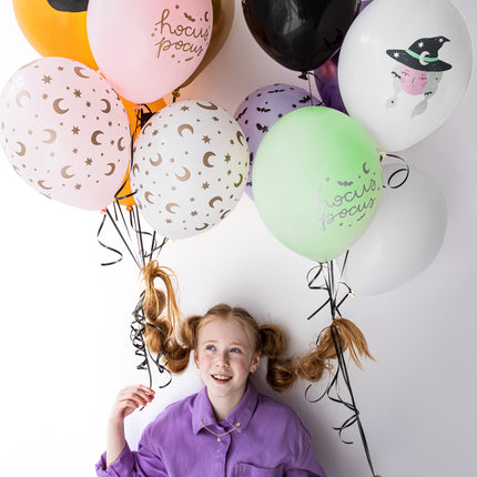Ballons colorés d'Halloween 30cm 50pcs
