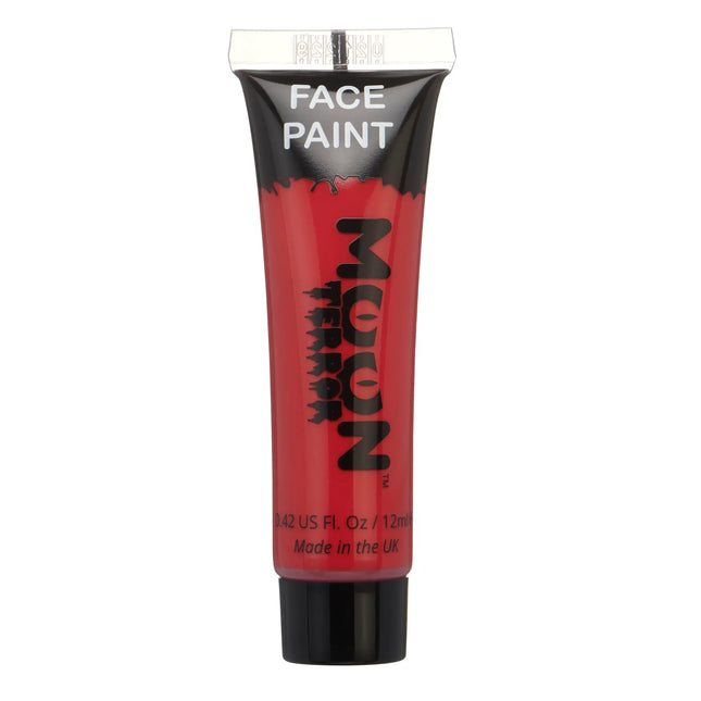 Peinture d'Halloween Moon Terror Rouge Sang 12ml