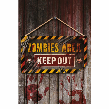 Décoration suspendue d'Halloween Zombies Area 35cm