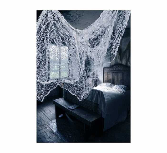 Toile d'araignée blanche 2.28m