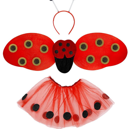 Ensemble de costumes de coccinelle, 3 pièces