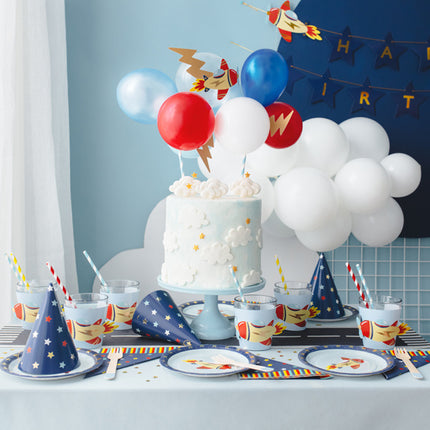Assiettes de l'espace 18cm 6pcs