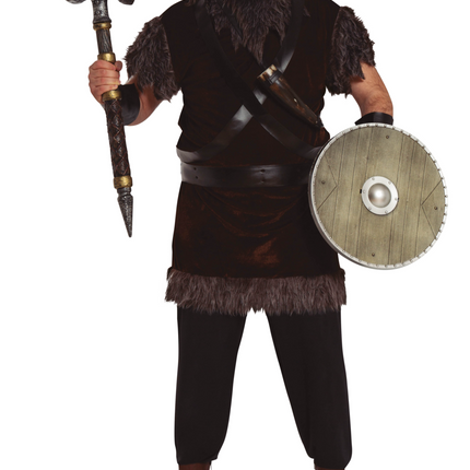 Costume de viking Marron Gris Hommes