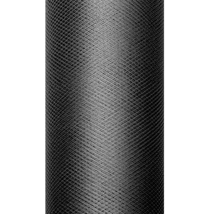Rouleau de tulle noir 30cm 9m
