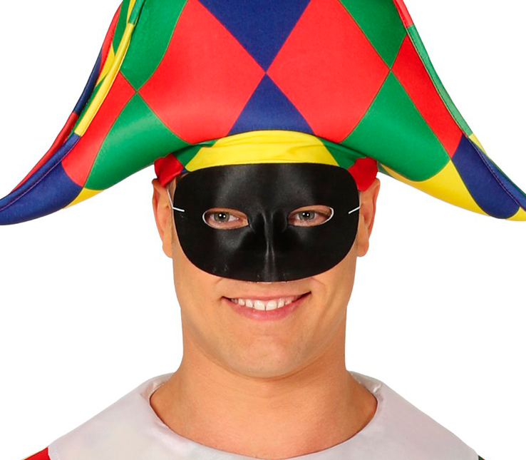 Masque Columbina noir