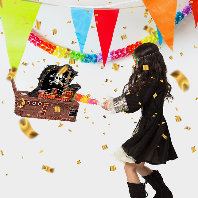 Pirate Pinata Ship 59cm