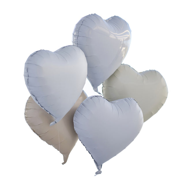 Ballons de baudruche Coeur 45cm 5pcs