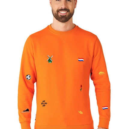 Orange Holland Hup Pull Hommes <tc>OppoSuits</tc>