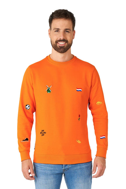 Orange Holland Hup Pull Hommes <tc>OppoSuits</tc>