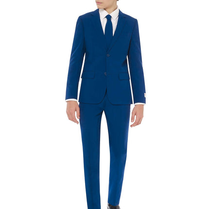 Costume bleu foncé Garçon Ado <tc>OppoSuits</tc>