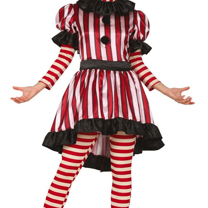 Horror Clown Halloween Costume Ladies