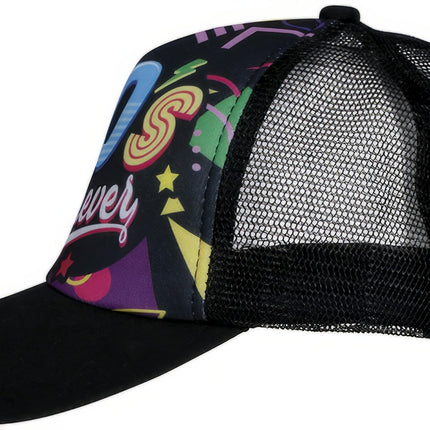 Casquette néon 80S